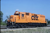 CSXT GP38 9663 (19.09.1997, Richmond, VA)