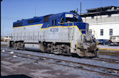 CSXT GP39-2 4309 (09.01.1994, Tampa, FL)