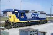 CSXT GP39-2 4317 (24.03.1996, Annapolis Jct., MD)