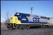 CSXT GP40-2 4406 (03.12.2000, Port Reading, NJ)