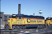 CSXT GP40-2 6122 (21.03.1990, Richmond, VA)