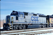 CSXT GP40-2 6163 (30.12.1987, St.Thomas)