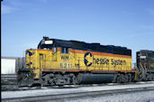 CSXT GP40-2 6211 (21.02.1991, Barr Yard, IL)