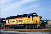 CSXT GP40-2 6226 (20.05.1989, Richmond, VA)