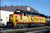 CSXT GP40-2 6237 (29.09.1991, Richmond, VA)