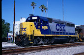 CSXT GP40-2 6476 (22.05.1994, Auburndale, FL)