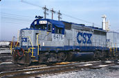 CSXT GP40-2 6476 (10.02.1993, Louisville, KY)