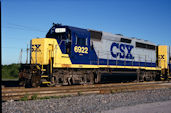 CSXT GP40-2r 6922 (26.09.1993, Mulberry, FL)