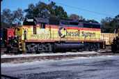 CSXT GP40 6533 (08.11.1997, Flomator, AL)