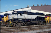 CSXT GP40 6857 (30.05.1993, Richmond, VA)