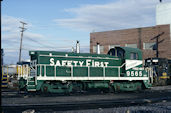 CSXT NW2 9565 (25.02.1989, Cumberland, MD)