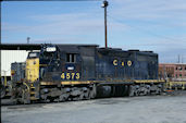 CSXT SD35 4573 (25.02.1989, Cumberland, MD)