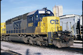 CSXT SD40-2 8807 (23.11.2001, Port Huron)