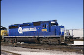 CSXT SD40-2 8808 (21.02.2001, Bedford Park, IL)