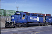 CSXT SD40-2 8833 (29.04.2001, Selkirk, NY)