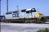 CSXT SD40 8315 (19.06.2002, Oregon, OH)