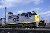 CSXT SD40 8354 (09.03.1990, Richmond, VA)