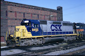 CSXT SD40M-2 8455 (29.09.1991, Richmond, VA)