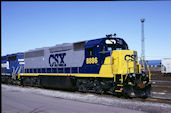 CSXT SD45-2 8886 (10.02.2001, Newark, NJ)