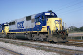 CSXT SD50 8526 (08.01.1995, Tampa, FL)