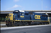 CSXT SD50 8629 (05.2012, Richmond, VA)