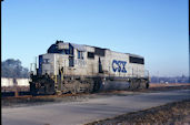 CSXT SD60 8706 (21.11.1995, Etowah, TN)