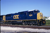 CSXT SD70M 4680 (17.08.2002, Tampa, FL)