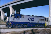 CSXT U18B 1923 (04.12.1988, Richmond, VA)