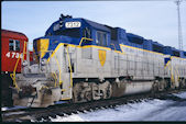 DH GP38-2 7312 (03.02.1991, Saratoga, NY)