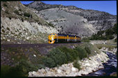 DRGW F9A 5771 (21.07.1980, W of Castle Gate, UT)
