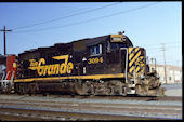 DRGW GP40-2 3094 (02.03.2003, Lodi, CA)