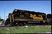 DRGW GP40-2 3109 (09.08.1983, Canon City, CO)