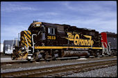 DRGW GP40-2 3113 (01.04.2000, Roseville, CA)