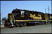 DRGW GP40-2 3117 (15.09.1999, Roseville, CA)