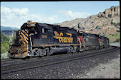 DRGW GP40-2 3118 (30.05.1992, Narrows, UT)