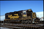 DRGW GP40-2 3127 (29.07.1999, Carson, CA)