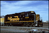 DRGW GP40-2 3129 (01.04.2000, Roseville, CA)
