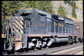 DRGW GP40 3057 (06.10.1975, Pando, CO)