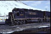 DRGW GP40 3077 (09.04.1983, Minturn, CO)