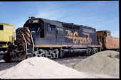 DRGW GP40 3081 (12.10.1990, Canon City, CO)