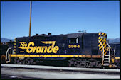 DRGW GP9 5904 (16.07.1984, Salt Lake City, UT)