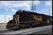 DRGW SD40T-2 5356 (25.03.1988, Denver, CO)