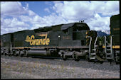 DRGW SD40T-2 5363 (19.08.1985, Tennessee Pass, CO)