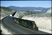 DRGW SD40T-2 5385 (02.06.1996, Gilluly, UT)