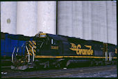 DRGW SD40T-2 5387 (16.04.1984, Kansas City, MO)