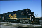 DRGW SD40T-2 5388 (03.09.1990, Denver, CO)