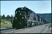 DRGW SD40T-2 5391 (25.06.1993, Larkspur, CO)