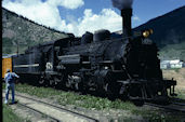 DSNGRR 2-8-2 K-28  478 (19.07.1981, Silverton, CO)