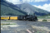 DSNGRR 2-8-2 K-28  478 (19.07.1981, Silverton, CO)