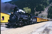 DSNGRR 2-8-2 K-36  480 (01.06.1996, Silverton, CO)